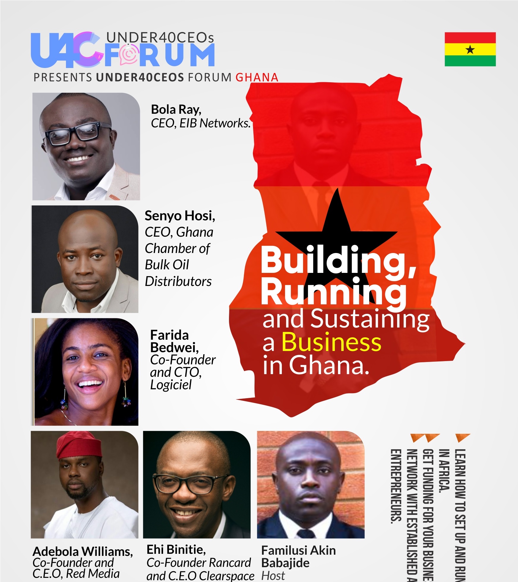 Under 40 CEOs Forum, Ghana