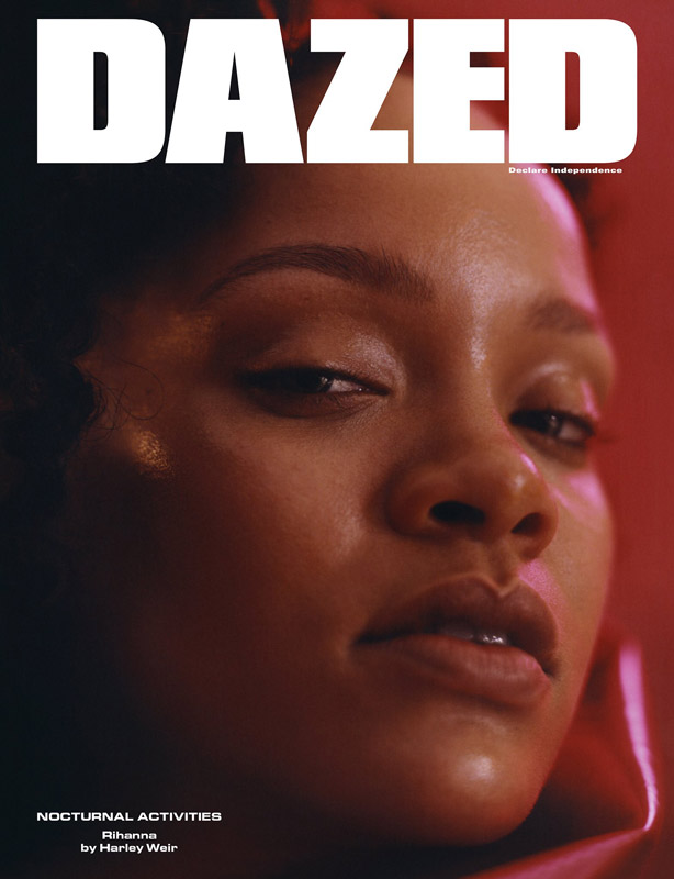 Rihanna Turns Head as she covers Dazed Magazine