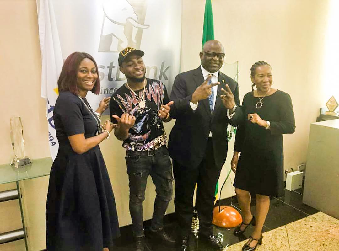 Davido Signs Endorsement Deal with First Bank of Nigeria