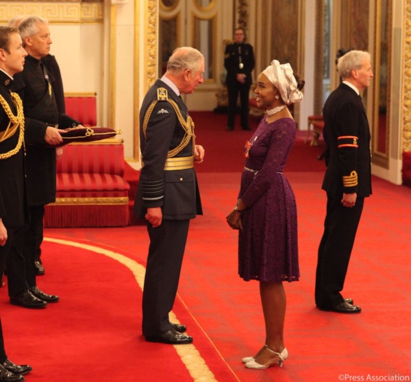 Olufunke Abimbola-Akindolie awarded Member of the Order of the British Empire (MBE)