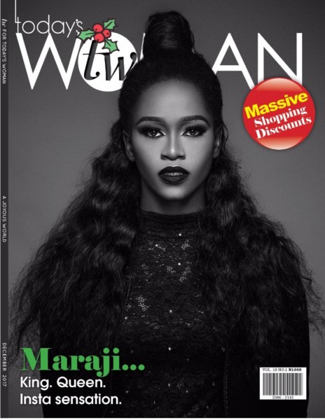 King, Queen, Insta Sensation! Maraji covers TW Magazine’s 2017 Christmas Edition