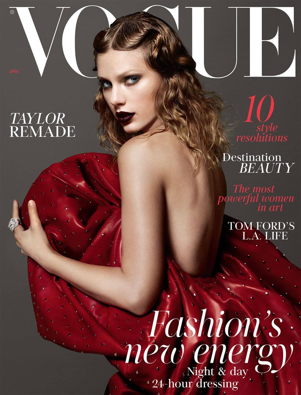 Taylor Swift Covers British Vogue’s January 2018 Issue