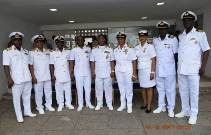 Nigerian Navy decorates first female nurse as one star general