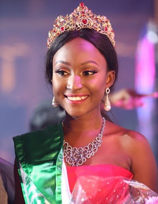 Photos of Peace Mildred Ehiguese, the Newly Crowned Miss Nigeria 2017