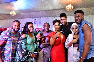 Photos Of Ex-BBNaija Stars And Other Celebs At The Live Viewing Of Season 3 In Lagos