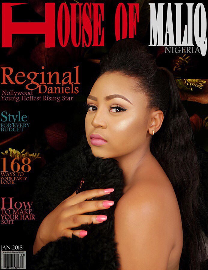 Nollywood Actress Regina Daniels Reveals she Earns N600,000 Per Movie; Covers House Of Maliq