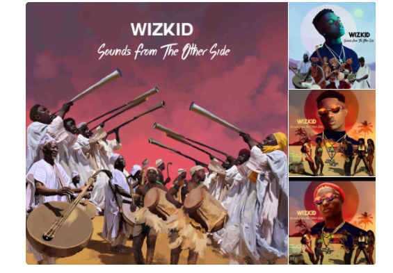 Cover Arts of Wizkid's Album #SFTOS