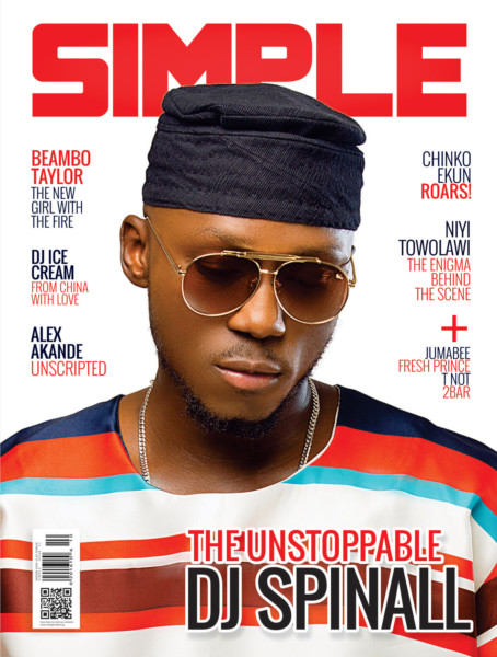 DJ Spinall covers Latest Issue of SIMPLE Magazine - The Unstoppable