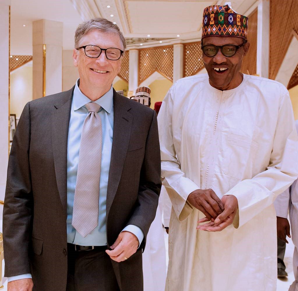 What Bill Gates Tweeted About Visiting Nigeria & Meeting Buhari & Osinbajo