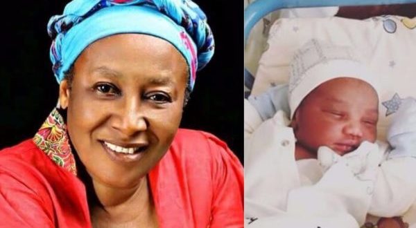 Nollywood Veteran actress Patience Ozokwo welcomes 16th grandchild