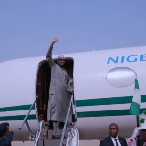 President Buhari Departs to the U.K