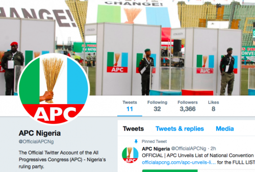 APC Unveils New Website, Social Media Accounts After Twitter account Was Hacked
