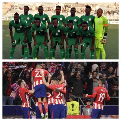Super Eagles Vs Atletico Madrid On May 22nd In Uyo