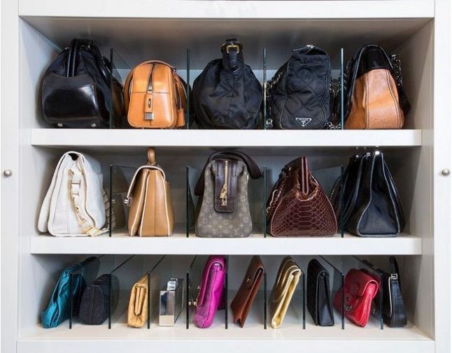 leather bag storage