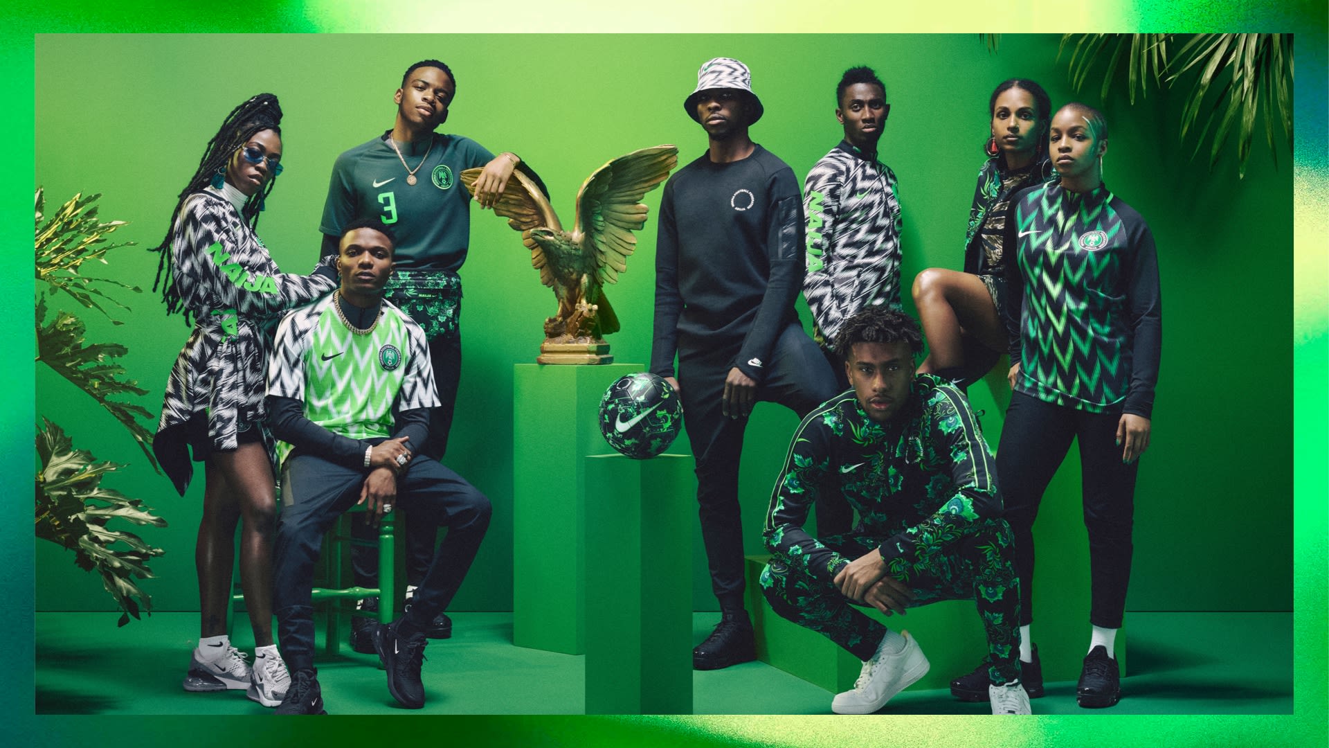 The Official Nike Super Eagles Campaign Featuring Wizkid, Yagazie Emezi, Alex Iwobi, Julie Adenuga is Awsome!