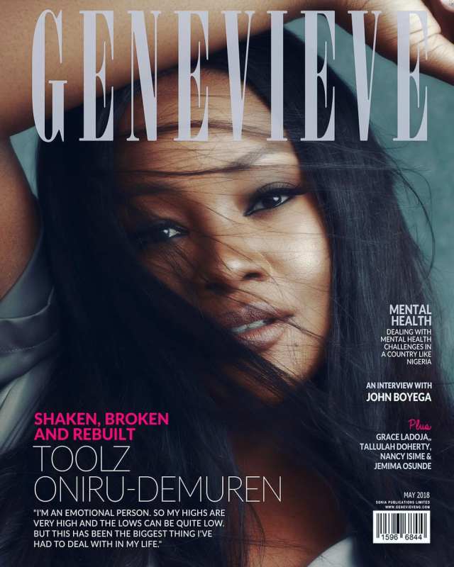 Toolz Speaks On Loosing Her Pregnancy As She Covers Genevieve Magazine