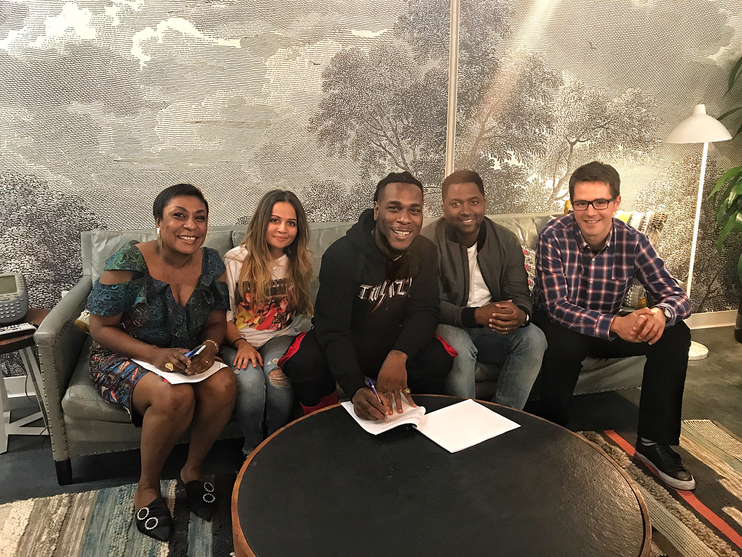 Burna Boy Signs Deal With Universal Music Company