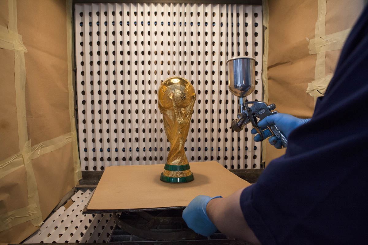 FIFA World Cup Trophy Is Made In Italy |PHOTOS