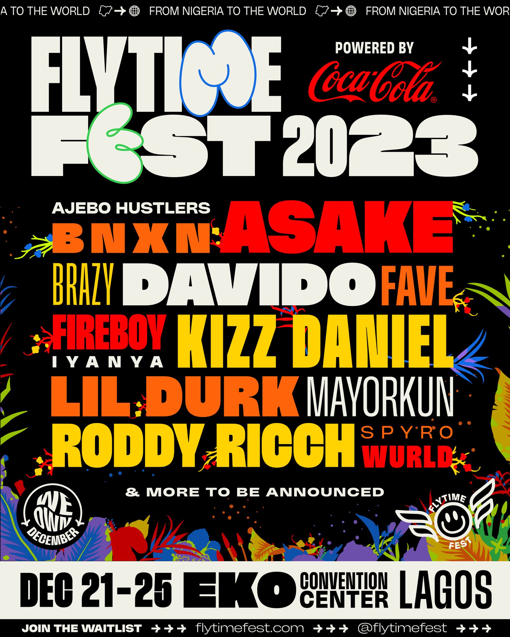 Flytime Fest 2023 Lineup Announced | Fab.ng