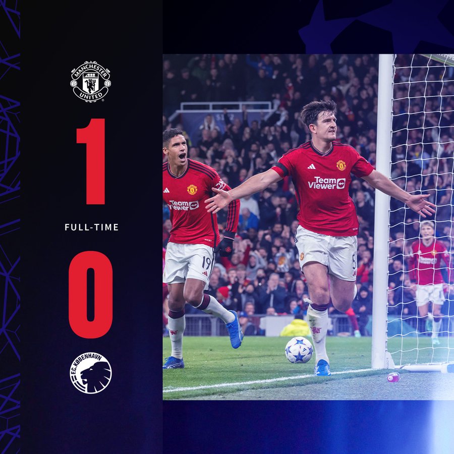 Maguire And Onana Leads Manchester United to First Win | Fab.ng