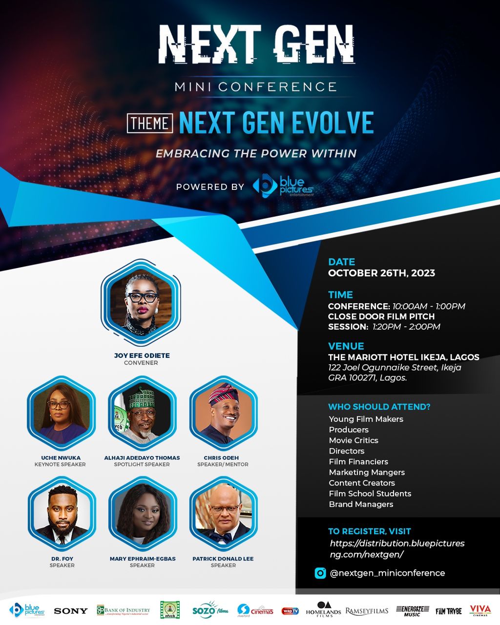 Ramsey Nouah Will lead the Pitch Session at Next Gen|Fab.ng