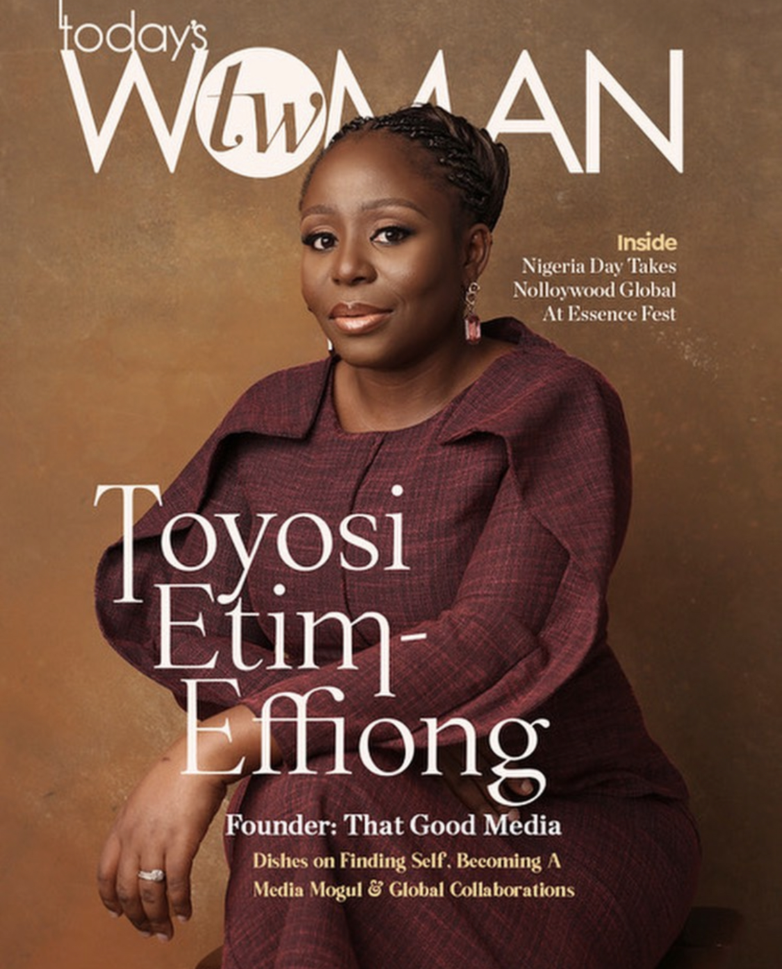 Toyosi Etim Effiong Features On TW Magazine Cover | Fab.ng