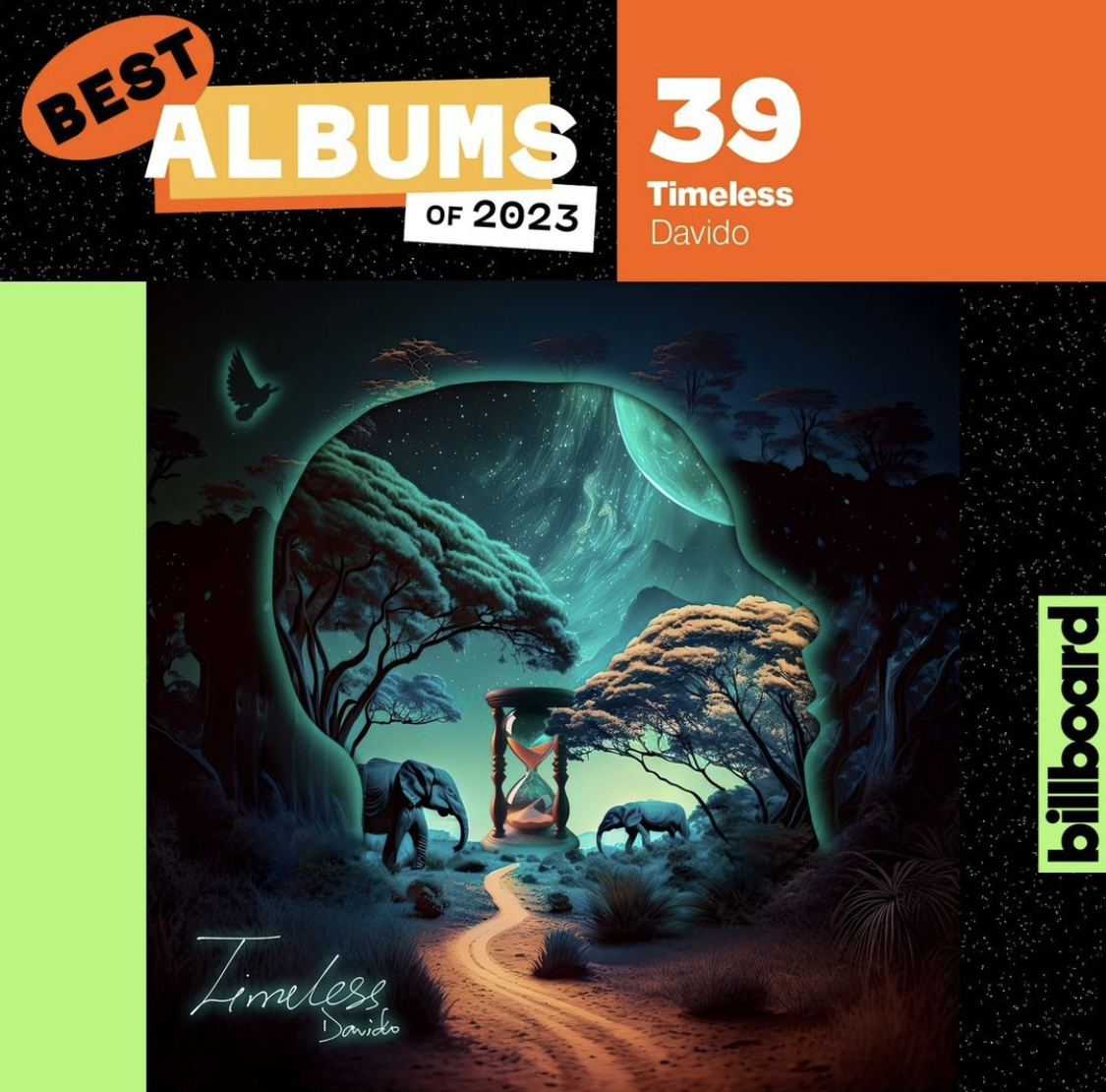 "Timeless" Makes Billboard’s 2023 Top 50 Best Albums | Fab.ng