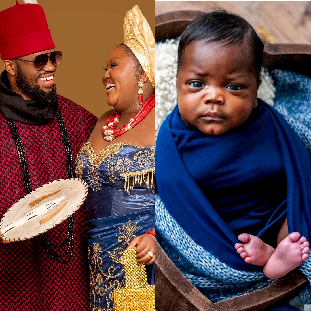 Stan And Blessing Nze Share Photos Of Their Son | Fab.ng