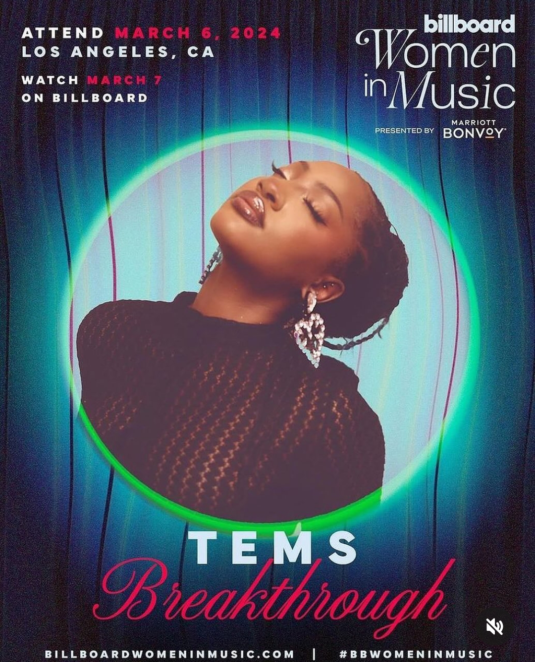 2024 Billboard Women In Music Awards To Honour Tems | Fab.ng