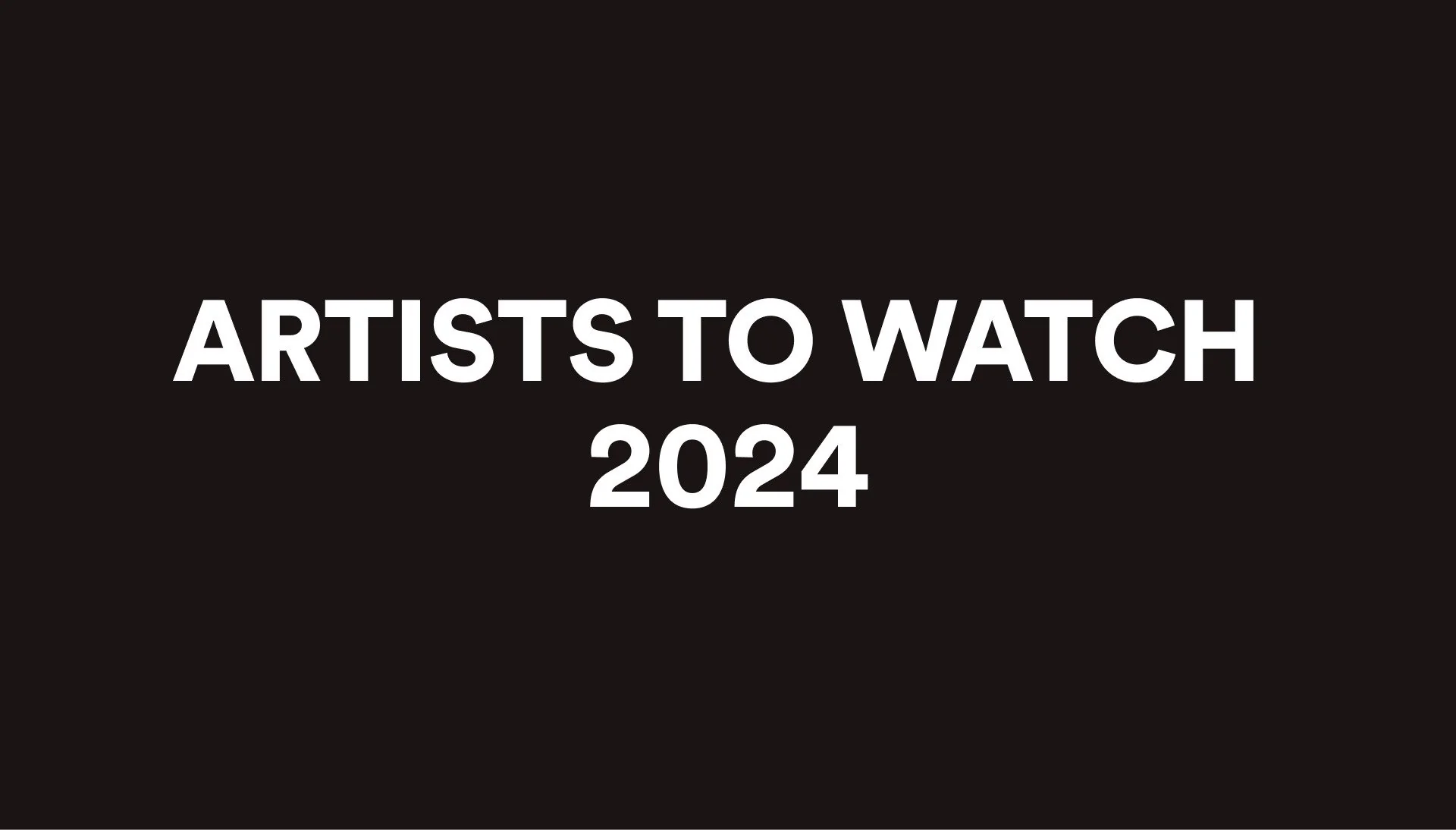 Spotify's Artist To Watch Out For In 2024 | Fab.ng