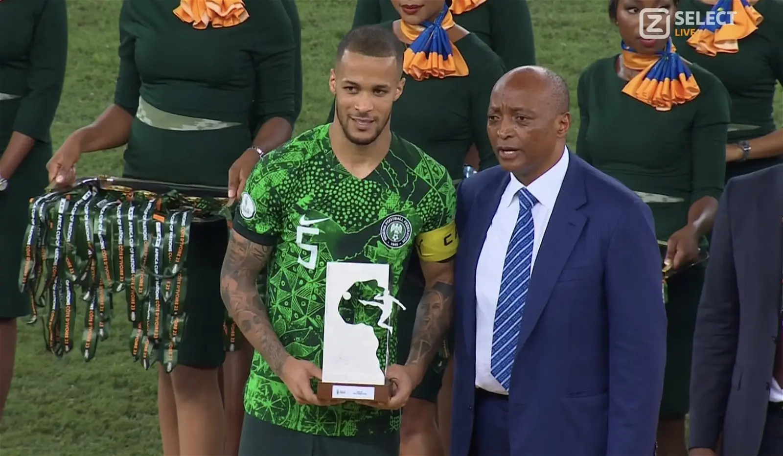 Ekong Wins AFCON 2023 Player Of The Tournament | Fab.ng