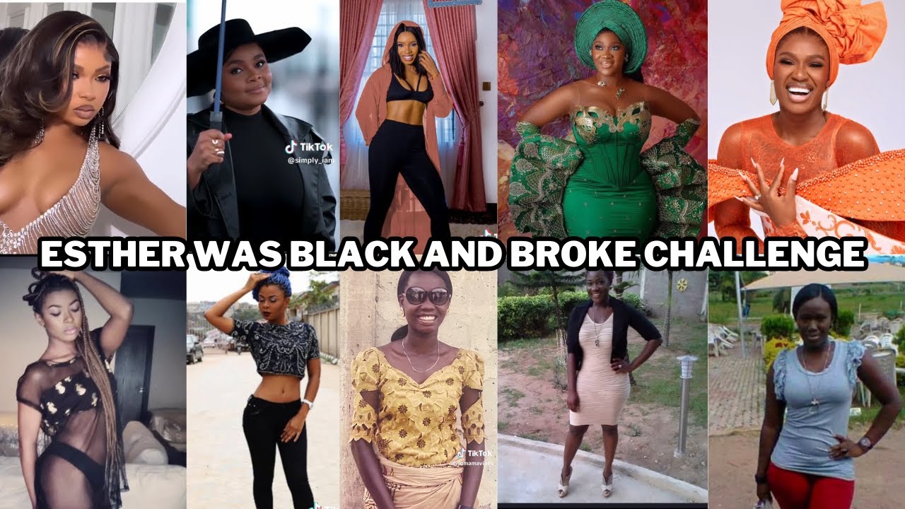 'Esther Was Black And Broke' Challenge | Fab.ng