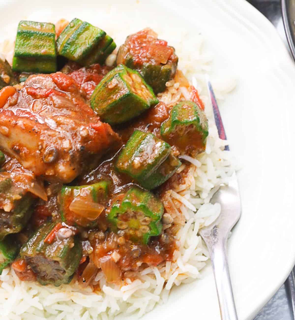 Okra Soup & Rice: A Good Combo Or Just Weird? | fab.ng