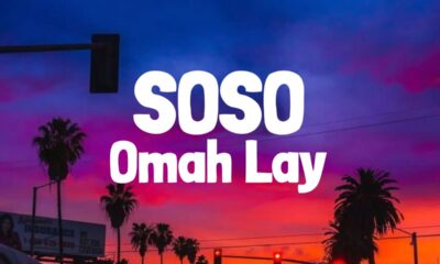 Omah Lay 'Soso' gets platinum plaque in France | fab.ng