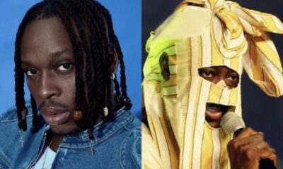 Fireboy Says Lagbaja Was Masked Up In The Studio | fab.ng