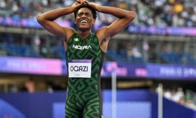 Samuel Ogazi, 7th in one of Paris 2024 Olympics races | fab.ng