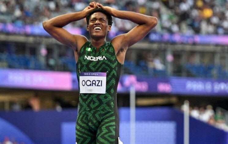 Samuel Ogazi, 7th in one of Paris 2024 Olympics races | fab.ng