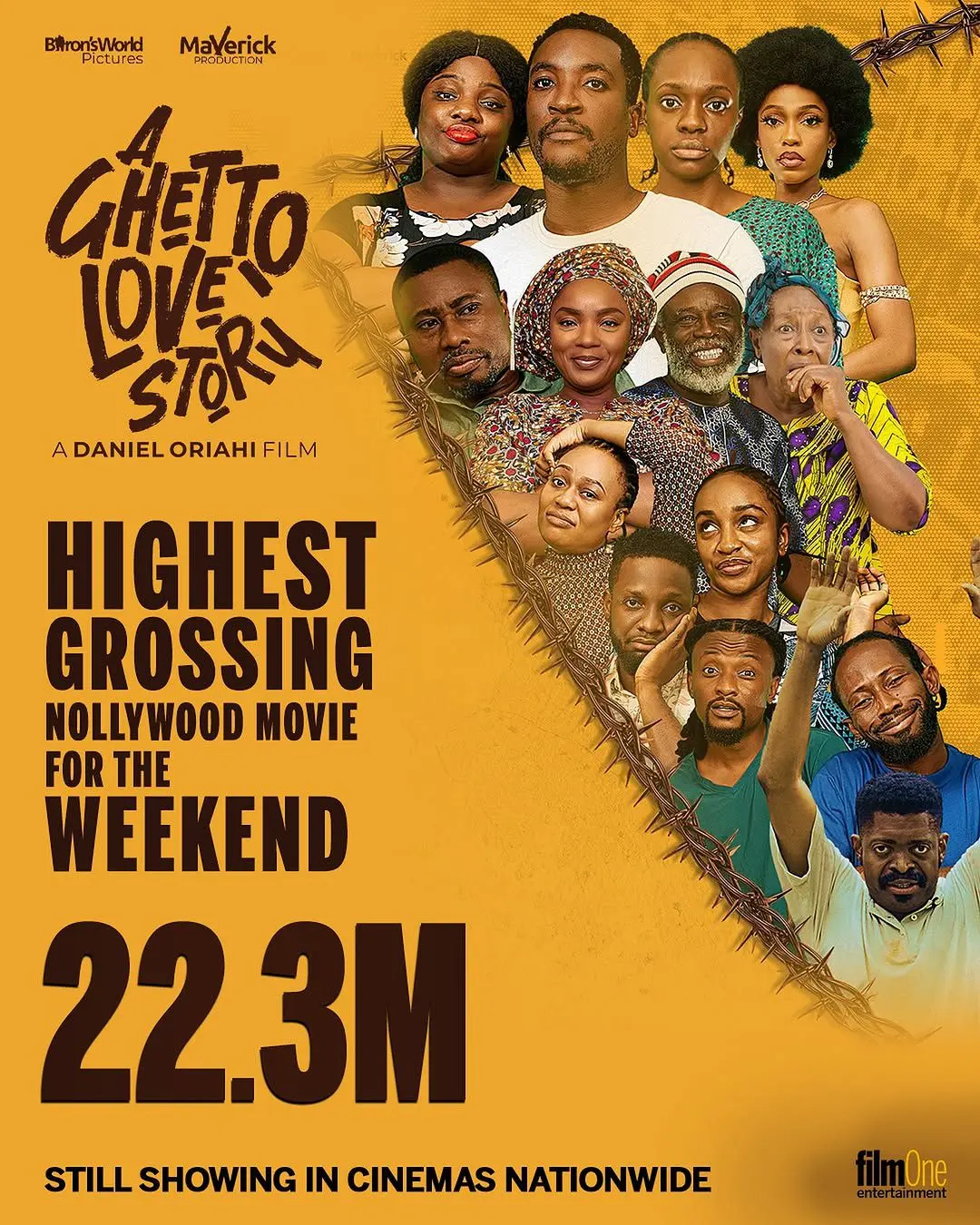 ‘A Ghetto Love Story’ rakes over ₦22 Million at box office | fab.ng