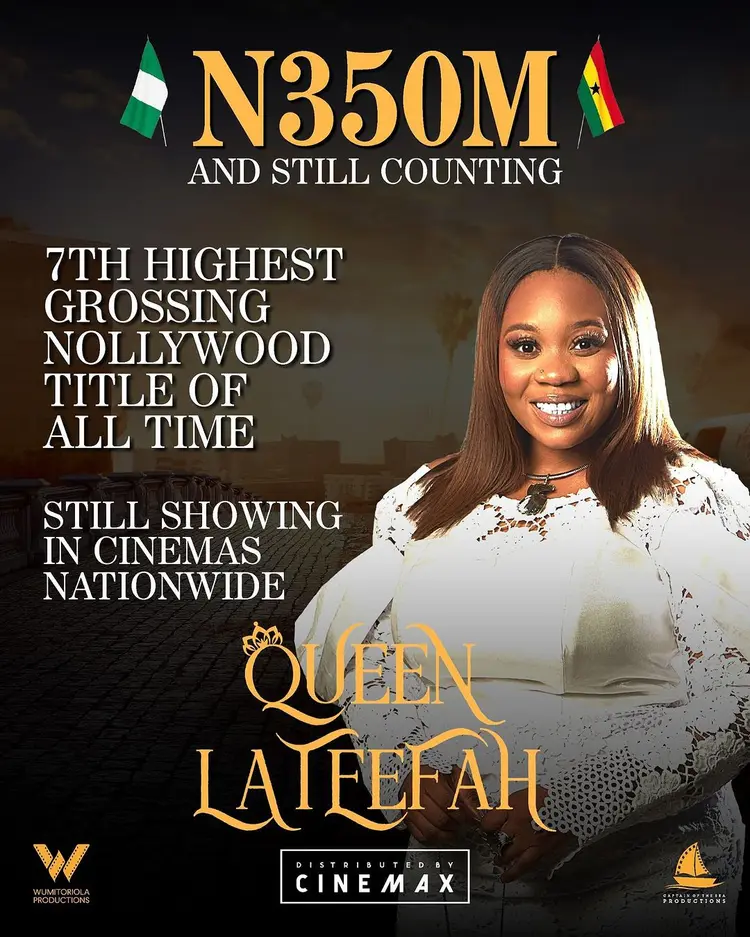 Queen Lateefah continues run in Nigerian Box Office | fab.ng