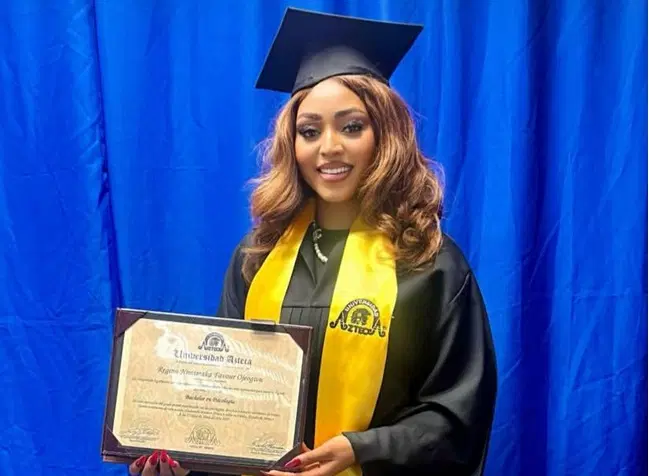 Regina Daniels bags bachelor's degree in Psychology | fab.ng